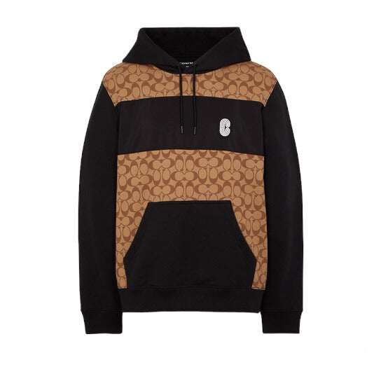 Coach signature hoodie on sale