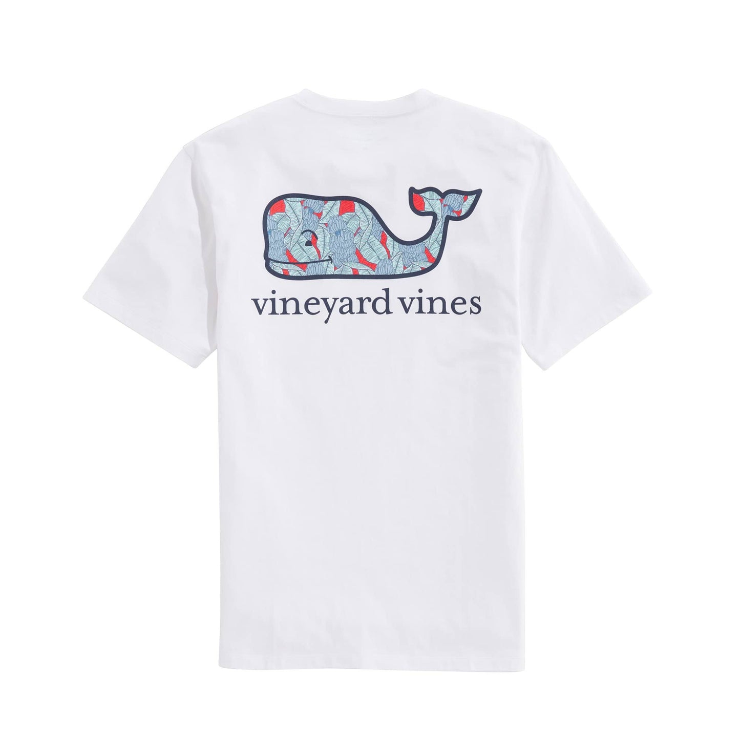 Vineyard Vines | Bass In Waves Whale Fill Pocket Tee