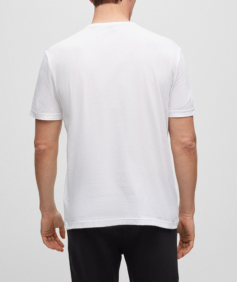 BOSS | Cotton T Shirt Brand Logo