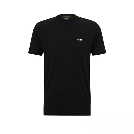 BOSS | Cotton T Shirt Brand Logo